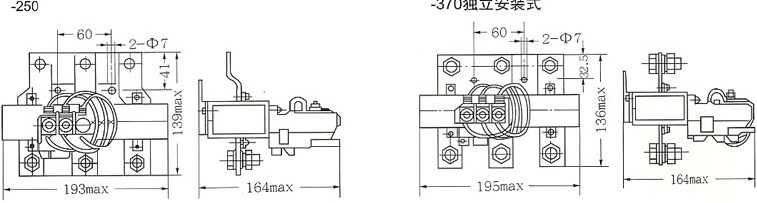 JR29-250、JR29-370的独立安装